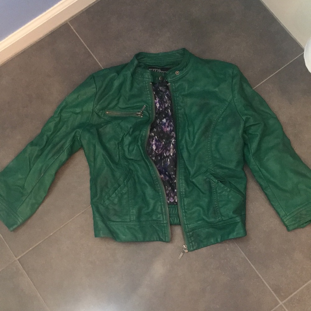 Leather jacket